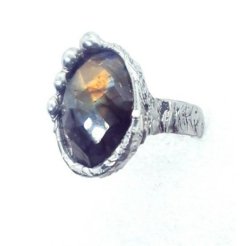 Labradorite crystal ring - Picture 5 of 12